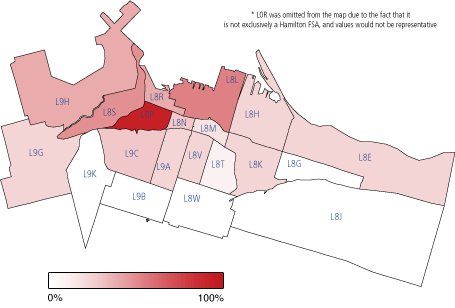 Figure 04a: Survey responses by postal code
